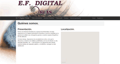 Desktop Screenshot of efdigitalorlas.com