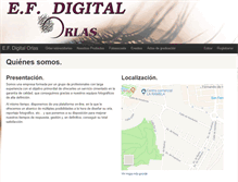 Tablet Screenshot of efdigitalorlas.com